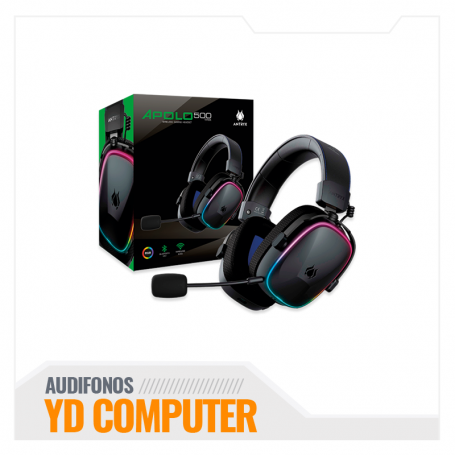 AUDIFONO C/MICROFONO WIRELESS ANTRYX APOLO 500 TRIX 2.4G BT (AWGH-AP500KTX)