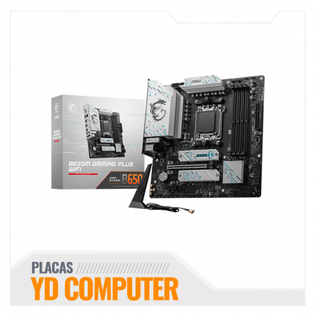 MOTHERBOARD MSI B650M GAMING PLUS WIFI, CHIPSET AMD B650, SOCKET AMD AM5
