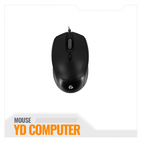 MOUSE OPTICO TEROS TE-1222S 800-1200-1600 DPI USB 4 BOTONES