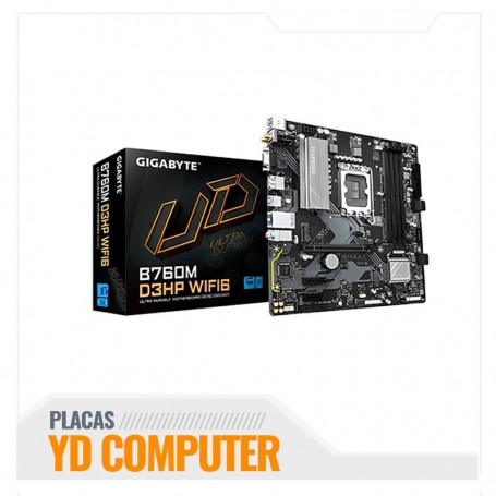 MOTHERBOARD GIGABYTE B760M D3HP WIFI6 DDR5