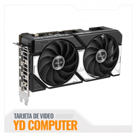 TARJETA DE VIDEO ASUS DUAL-RTX5060-O8G, 8GB GDDR7, PCIE GEN 5.0