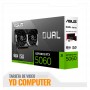 TARJETA DE VIDEO ASUS DUAL-RTX5060-O8G, 8GB GDDR7, PCIE GEN 5.0