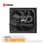 FUENTE DE ALIMENTACION MSI MAG-A1250GL FORMATO ATX 1250W 80 PLUS GOLD
