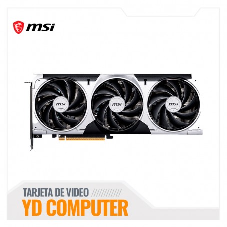 TARJETA DE VIDEO MSI GEFORCE RTX 5060 8G VENTUS 3X OC, 8GB GDDR7, PCIE GEN 5.0 X16 (X8)