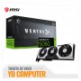 TARJETA DE VIDEO MSI GEFORCE RTX 5060 8G VENTUS 3X OC, 8GB GDDR7, PCIE GEN 5.0 X16 (X8)