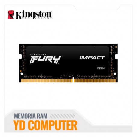 MEMORIA SODIMM KINGSTON HYPER IMPACT 8GB DDR4 3200 MHZ  PC4-25600