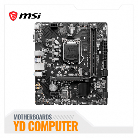 MOTHERBOARD MSI PRO H510M-B II CHIPSET INTEL H470  LGA1200 HDMI  VGA  MATX