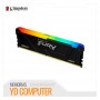 MEMORIA RAM KINGSTON FURY DDR4 16GB BEAST 3200 MHZ, CL16, NEGRO, RGB