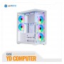 CASE ANTRYX FX970 PRO WHITE SIN FUENTE VIDRIO TEMPLADO MID TOWER (PN:AC-FX970WP)