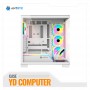 CASE ANTRYX FX 850 PRO WHITE, INFINITY ARGB FAN X5 USB TIPO C (AC-FX850WP)