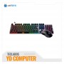 KIT WIRELESS TECLADO MECANICO + MOUSE ANTRYX GC-4500 TRIX, BLUE SWITCH (AGC-4500TXKBL-SP)