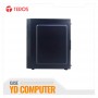 CASE GAMER TEROS TE-1319G, MID TOWER, 450W, USB 3.0 / 2.0, AUDIO, NEGRO