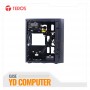 CASE GAMER TEROS TE-1319G, MID TOWER, 450W, USB 3.0 / 2.0, AUDIO, NEGRO