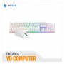 KIT GAMING ANTRIX GC-3100 WHITE, TECLADO SWITCH BLUE Y MOUSE (AGC-3100WBL-SP)