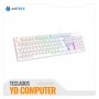KIT GAMING ANTRIX GC-3100 WHITE, TECLADO SWITCH BLUE Y MOUSE (AGC-3100WBL-SP)