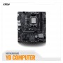 MOTHERBOARD MSI PRO B840M-P WIFI6E, CHIPSET AMD B840, SOCKET AMD AM5, MATX