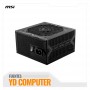 FUENTE DE PODER MSI 850W MAG A850GL (MAG-A850GL) ATX, 80 PLUS GOLD, MODULAR, NEGRO