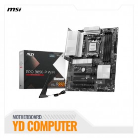 MOTHERBOARD MSI PRO-B850-P-WIFI - AM5 -AMD PRO-B850-P-WIFI DDR5 8200MHZ HDMI M.2 ATX