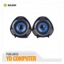 PARLANTE 2.0 GAMER USB HALION HA-S228 AZUL