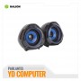 PARLANTE 2.0 GAMER USB HALION HA-S228 AZUL