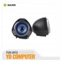 PARLANTE 2.0 GAMER USB HALION HA-S228 AZUL