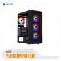 CASE ANTRYX RX-265 FRGB FAN X4 VIDRIO TEMPLADO C/FUENTE B500W (AC-RX265KFR-500CP)