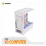 CASE ATX GAMER HALION FISH TANK JUPITER K04 6XARGB BLANCO SIN FUENTE