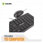 KIT TECLADO HALION STANDARD MOUSE USB HALION HA-K420C
