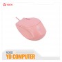 MOUSE OPTICO TEROS TE-1226S, 800-1200-1600 DPI, USB, 4 BOTONES, COLOR ROSADO