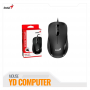 MOUSE GENIUS DX-101 USB OPTICO 1200 DPI BLACK (31010026400)