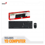 TECLADO GENIUS + MOUSE KM-100SE AI COPILOT USB SP BLACK